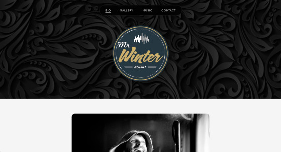 Mr Winter Audio desktop screen shot