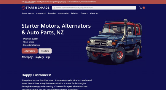 Start n Charge desktop screen shot