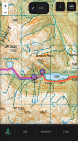 Mapit.nz mobile screen shot